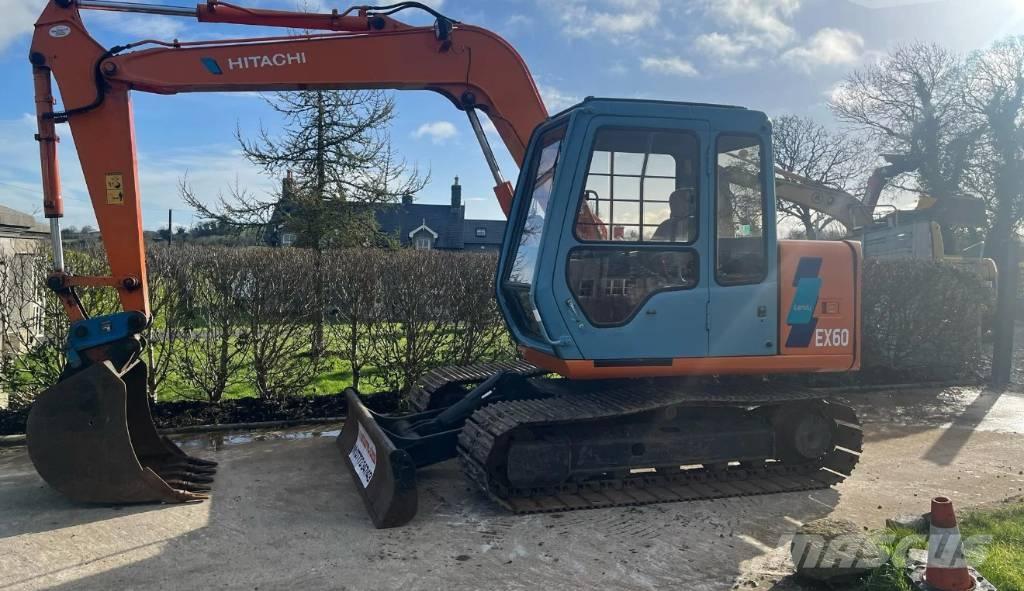 Hitachi EX 60-3 中型油圧ショベル 7ｔ-12ｔ（ユンボ・パワーショベル・バックホー）