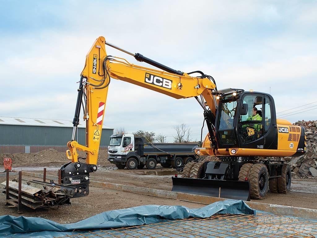 JCB JS175W ホイール式油圧ショベル（パワーショベル・ユンボ・バックホー）