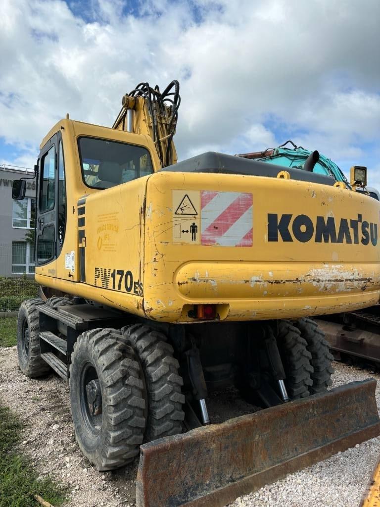 Komatsu PW 170 ES-6K ホイール式油圧ショベル（パワーショベル・ユンボ・バックホー）