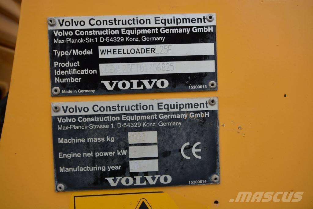Volvo L 25 F ホイールローダー・タイヤショベル