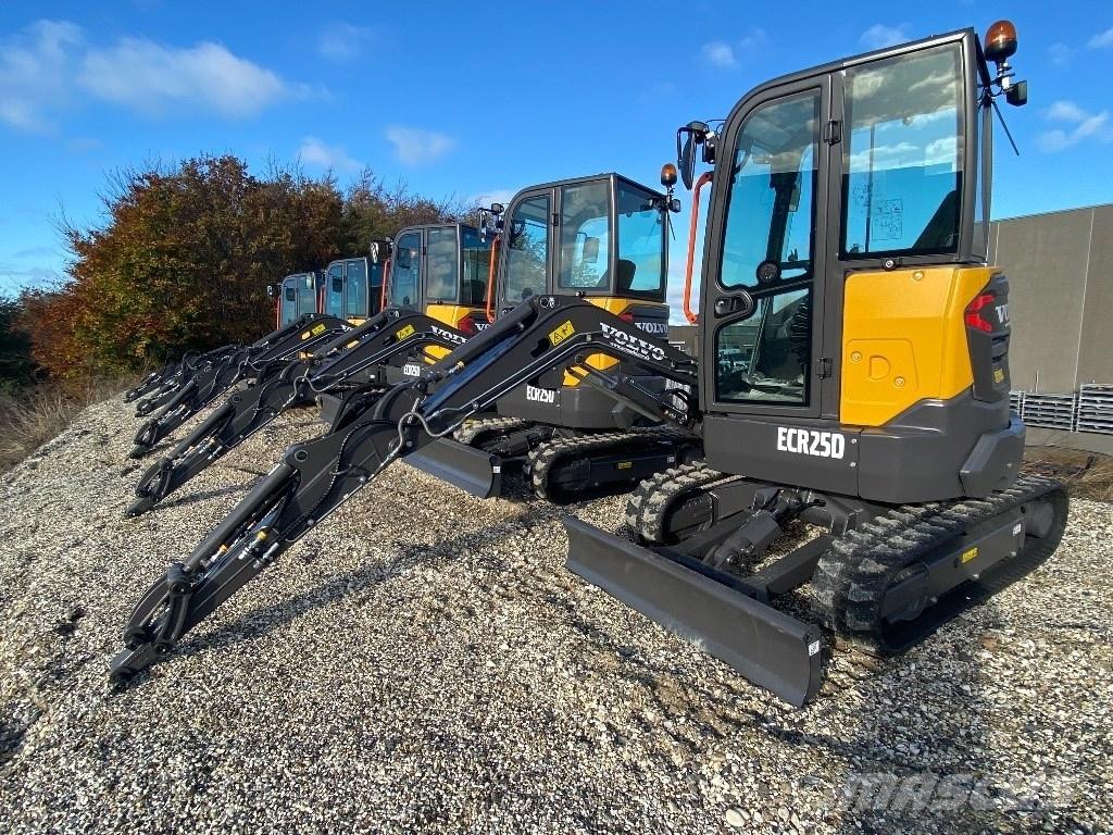 Volvo ECR 25 D ミニ油圧ショベル 7t以下（ミニユンボ・ミニディガー）