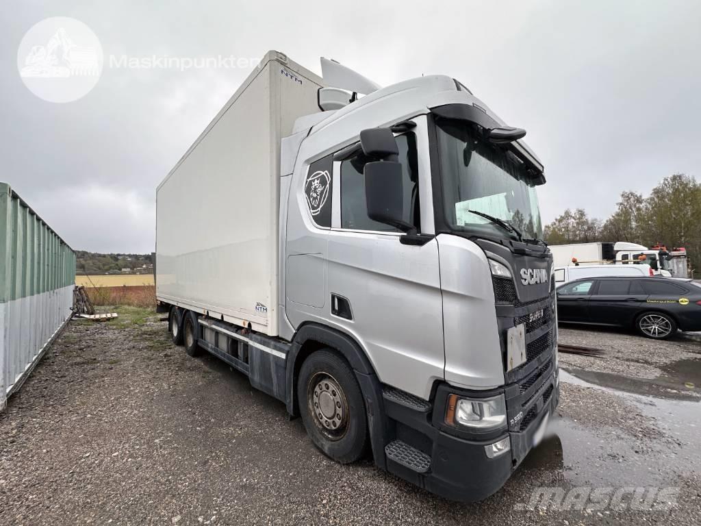 Scania R 520 ボックスボディー、ウイング、箱車