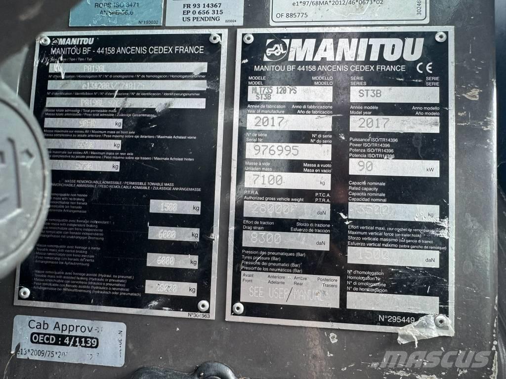 Manitou MLT 735-120 農業用テレハンドラー