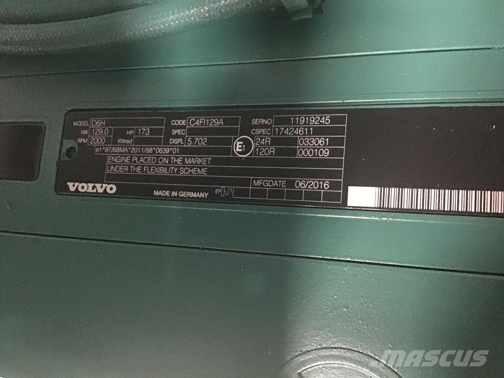 Volvo D6H NEW エンジン