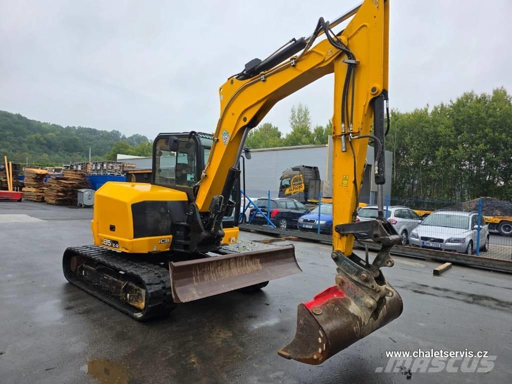 JCB 85 Z-2 中型油圧ショベル 7ｔ-12ｔ（ユンボ・パワーショベル・バックホー）