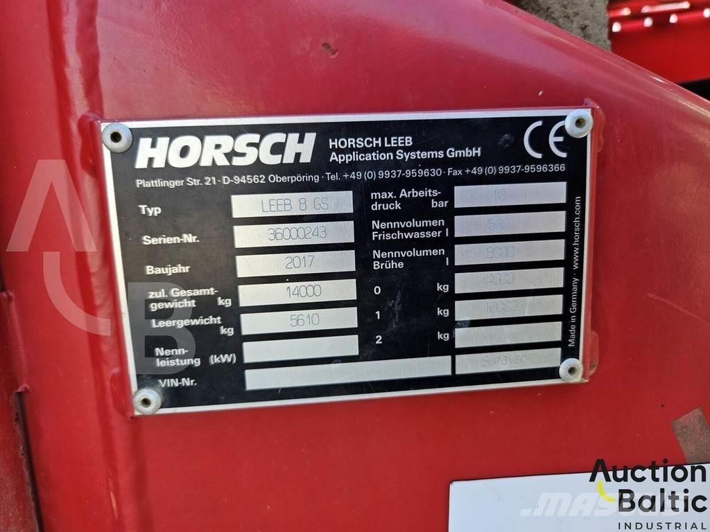 Horsch Leeb 8 GS 牽引型スプレイヤー