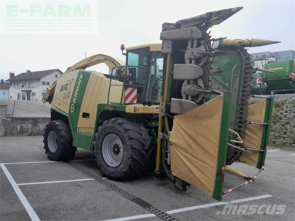 Krone big x 650 自走式フォレージハーベスター