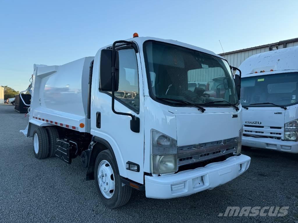 Isuzu NRR 塵芥車、パッカー車