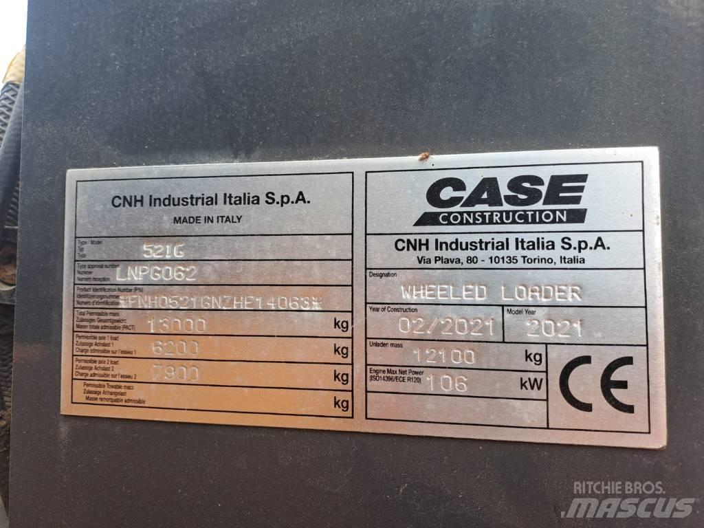 CASE 521 G XR ホイールローダー・タイヤショベル