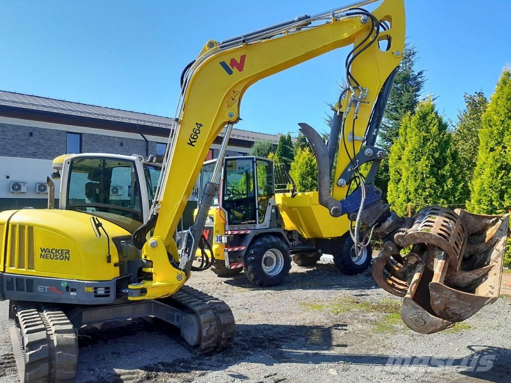 Wacker Neuson ET 90 中型油圧ショベル 7ｔ-12ｔ（ユンボ・パワーショベル・バックホー）