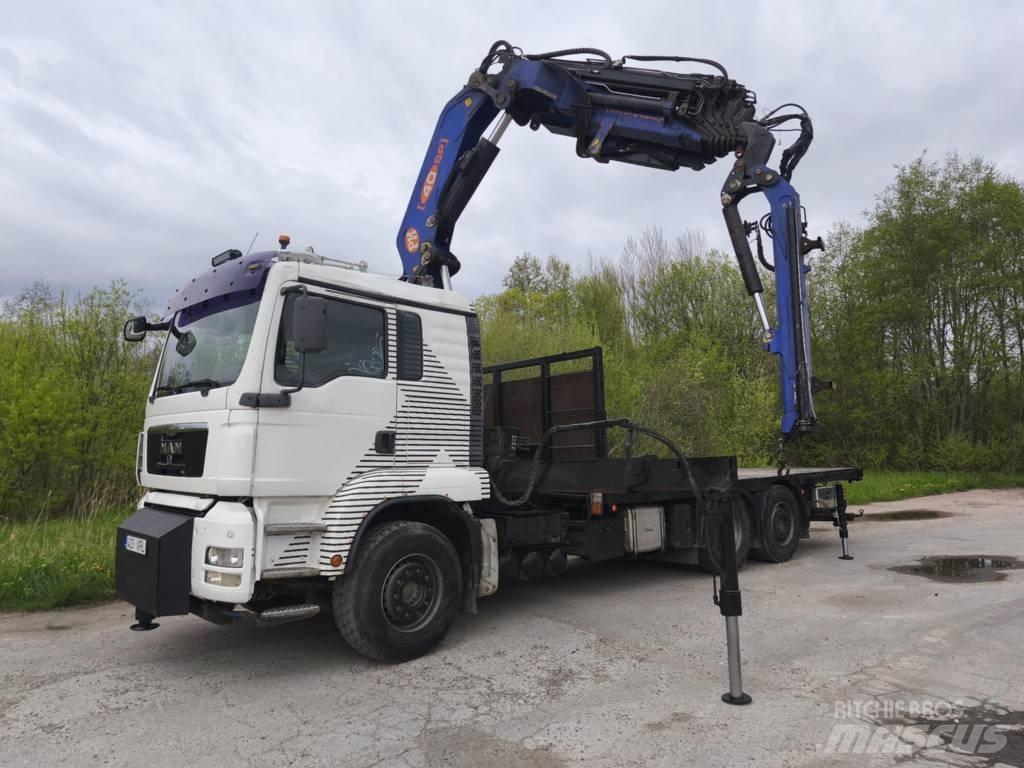 MAN TGA クレーントラック、ユニック車