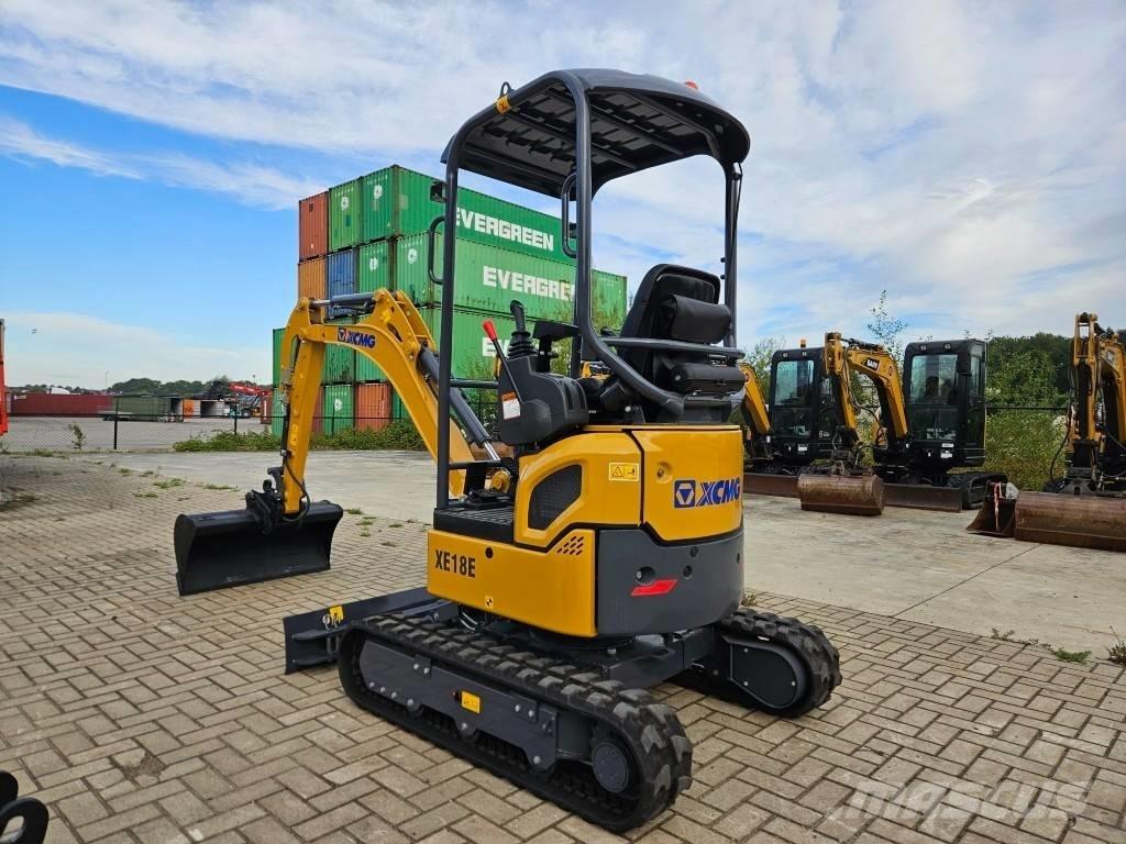 XCMG XE 18 E ミニ油圧ショベル 7t以下（ミニユンボ・ミニディガー）