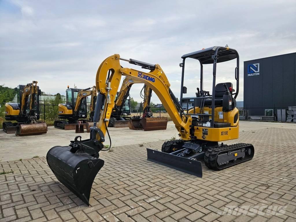 XCMG XE 18 E ミニ油圧ショベル 7t以下（ミニユンボ・ミニディガー）