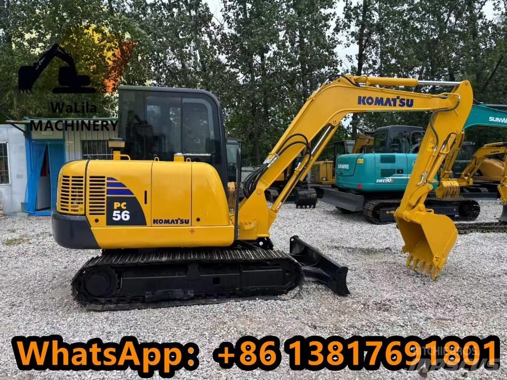 Komatsu PC 56-7 ミニ油圧ショベル 7t以下（ミニユンボ・ミニディガー）