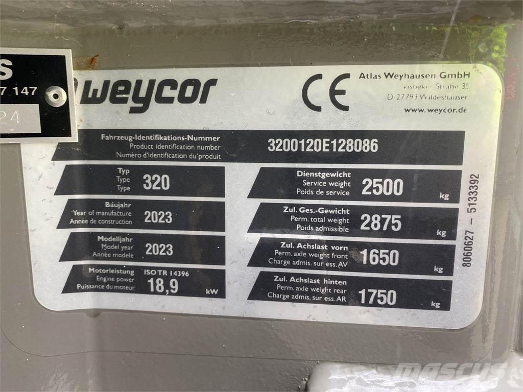 Weycor AR320 Cab 多目的ローダー