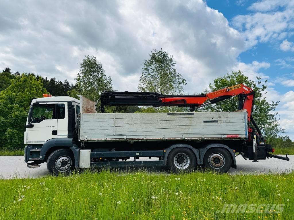 MAN TGA 26.360 クレーントラック、ユニック車