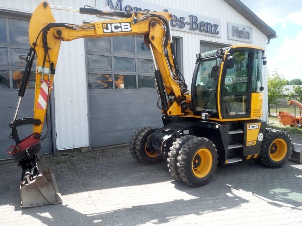 JCB Hydradig 110W ホイール式油圧ショベル（パワーショベル・ユンボ・バックホー）