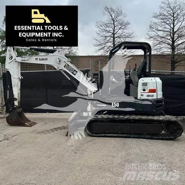 Bobcat E50 ミニ油圧ショベル 7t以下（ミニユンボ・ミニディガー）