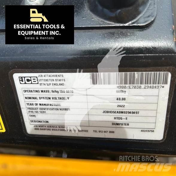JCB HTD5E サイト　ダンプ