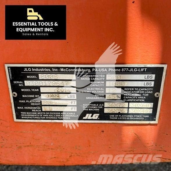 JLG 800S ブームリフト　直伸型