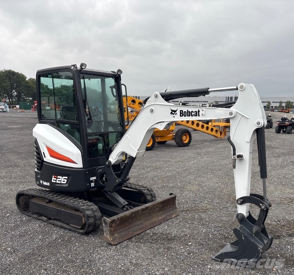 Bobcat E 26 ミニ油圧ショベル 7t以下（ミニユンボ・ミニディガー）