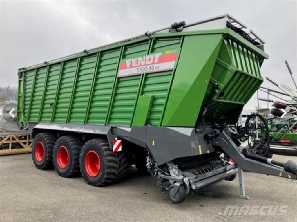 Fendt Tigo XR90 セルフローディングトレーラー