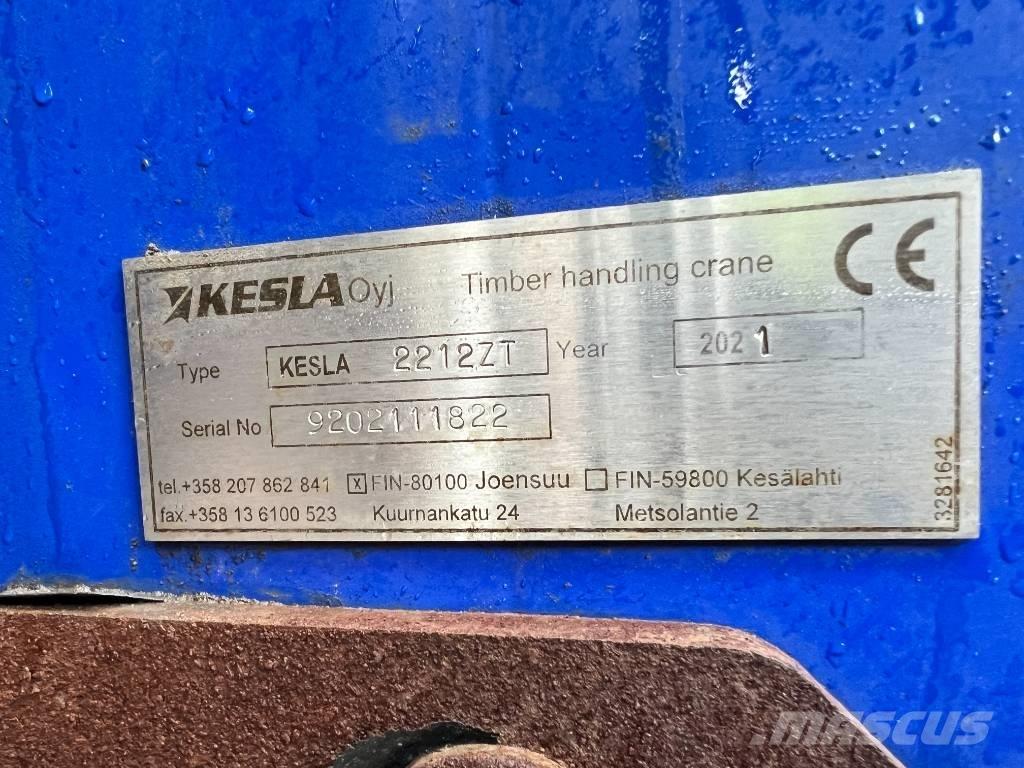 Kesla 2212 ZTF 木材積込用クレーン