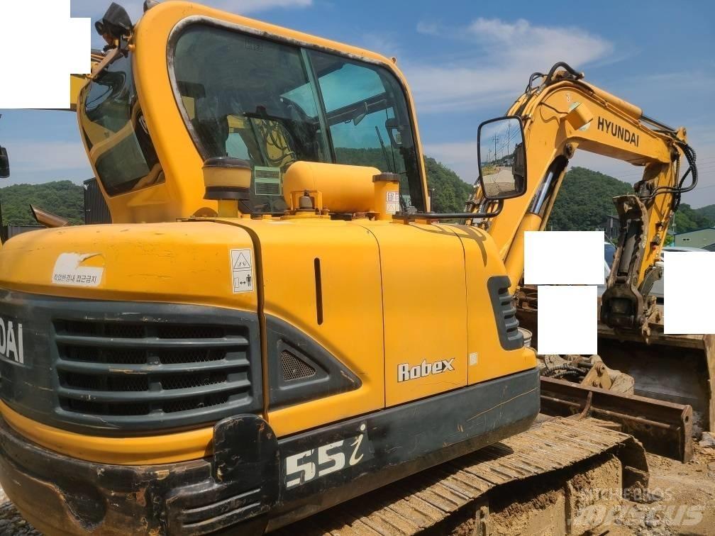 Hyundai Robex 55 ミニ油圧ショベル 7t以下（ミニユンボ・ミニディガー）