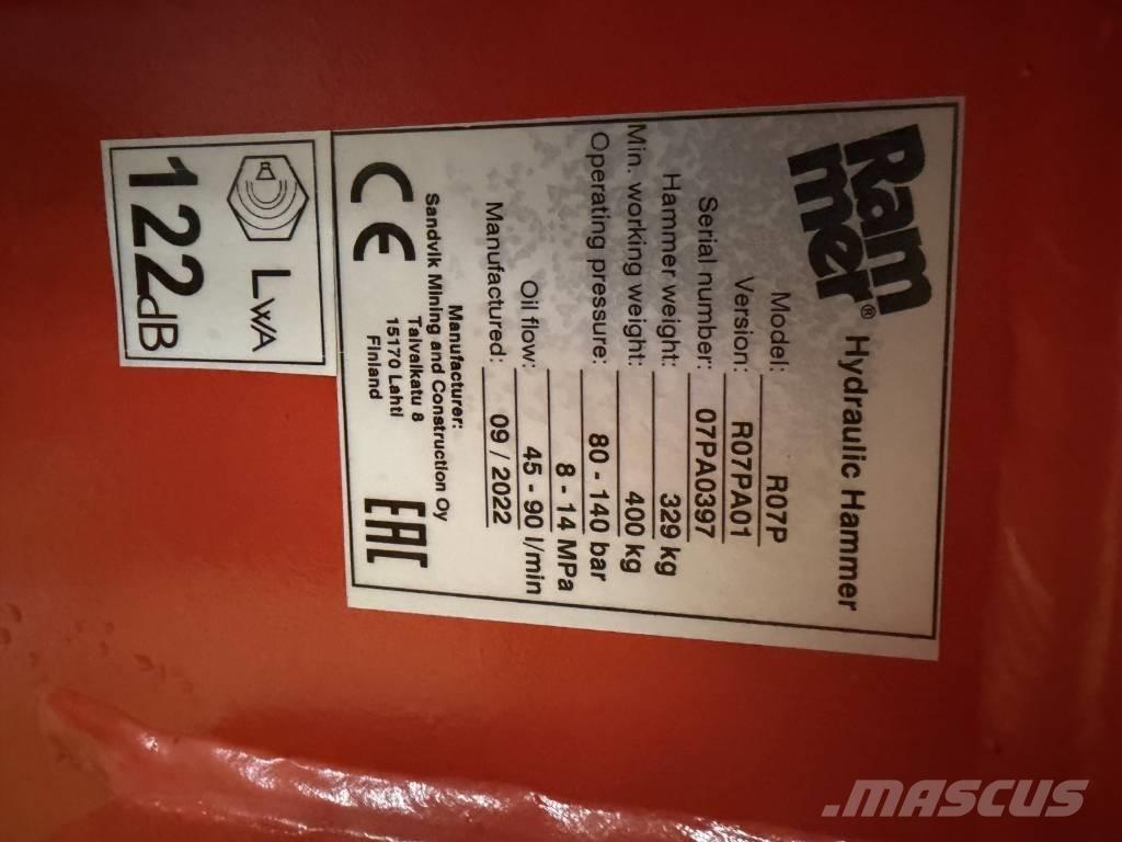 Rammer R07P ハンマー／ブレーカ