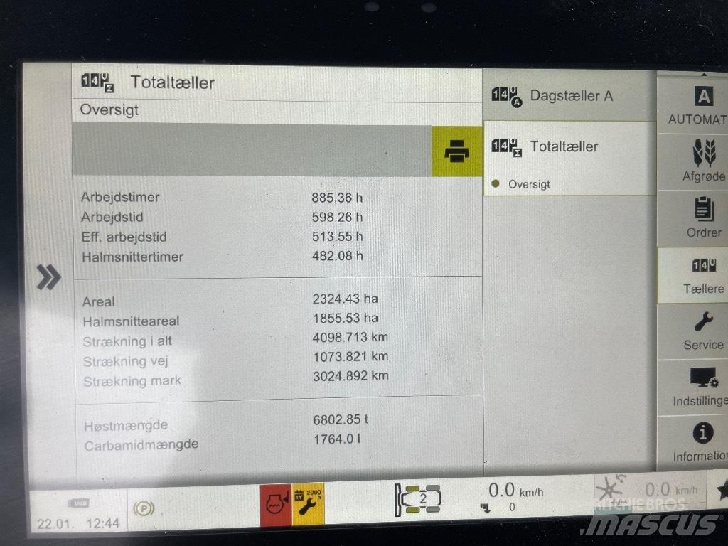 CLAAS Lexion 6900 TT コンバイン