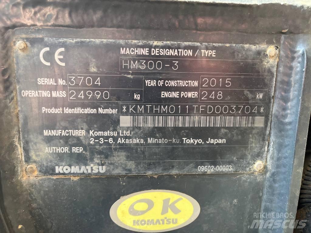 Komatsu HM 300-3 アーティキュレート式ダンプトラック