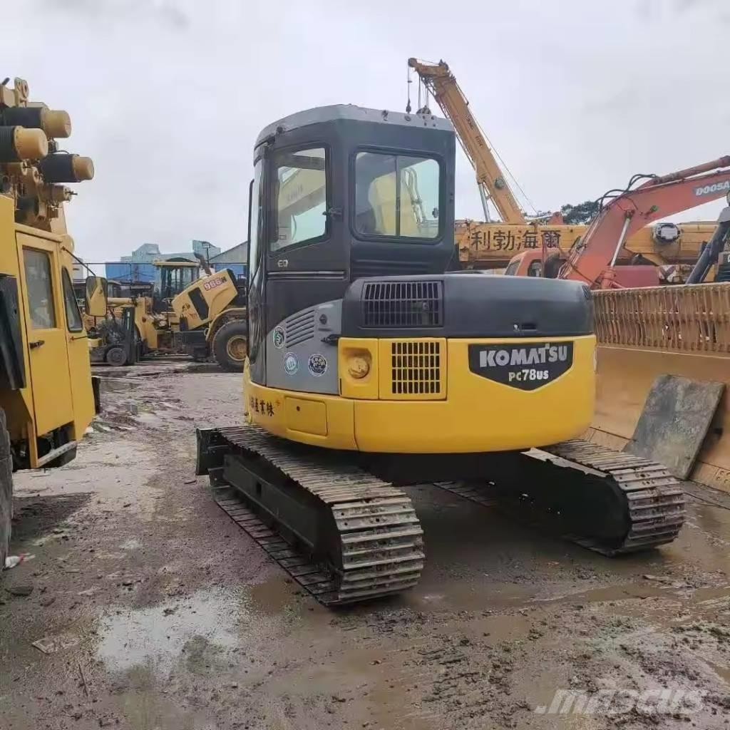 Komatsu PC 78 US 中型油圧ショベル 7ｔ-12ｔ（ユンボ・パワーショベル・バックホー）