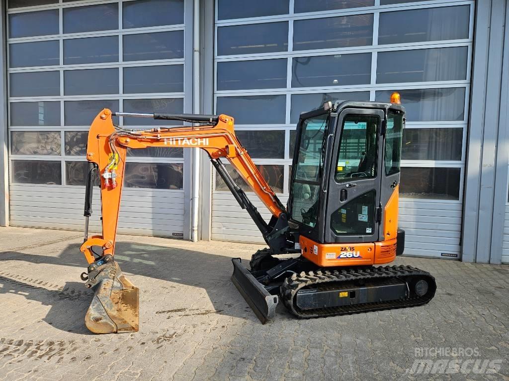 Hitachi ZX26U-6 ミニ油圧ショベル 7t以下（ミニユンボ・ミニディガー）