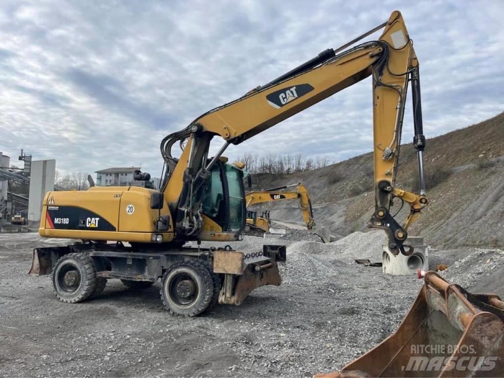 CAT M318D ホイール式油圧ショベル（パワーショベル・ユンボ・バックホー）