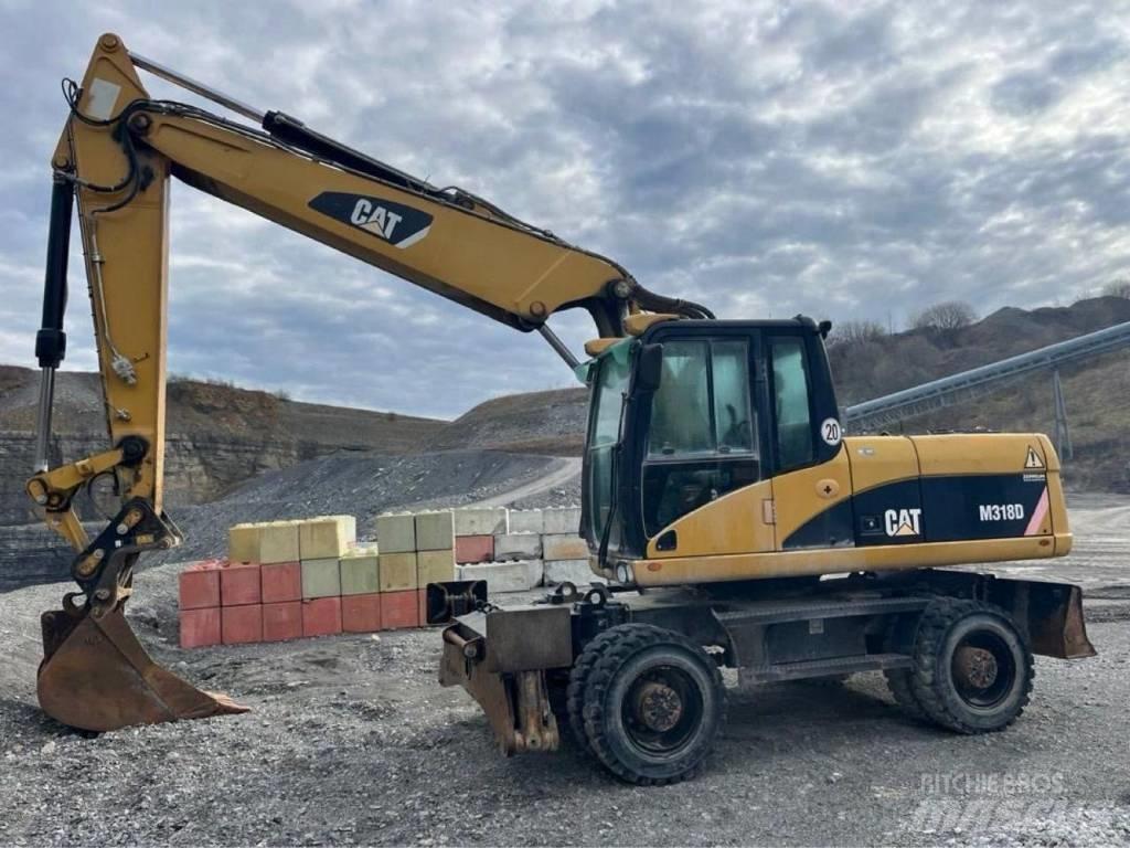 CAT M318D ホイール式油圧ショベル（パワーショベル・ユンボ・バックホー）