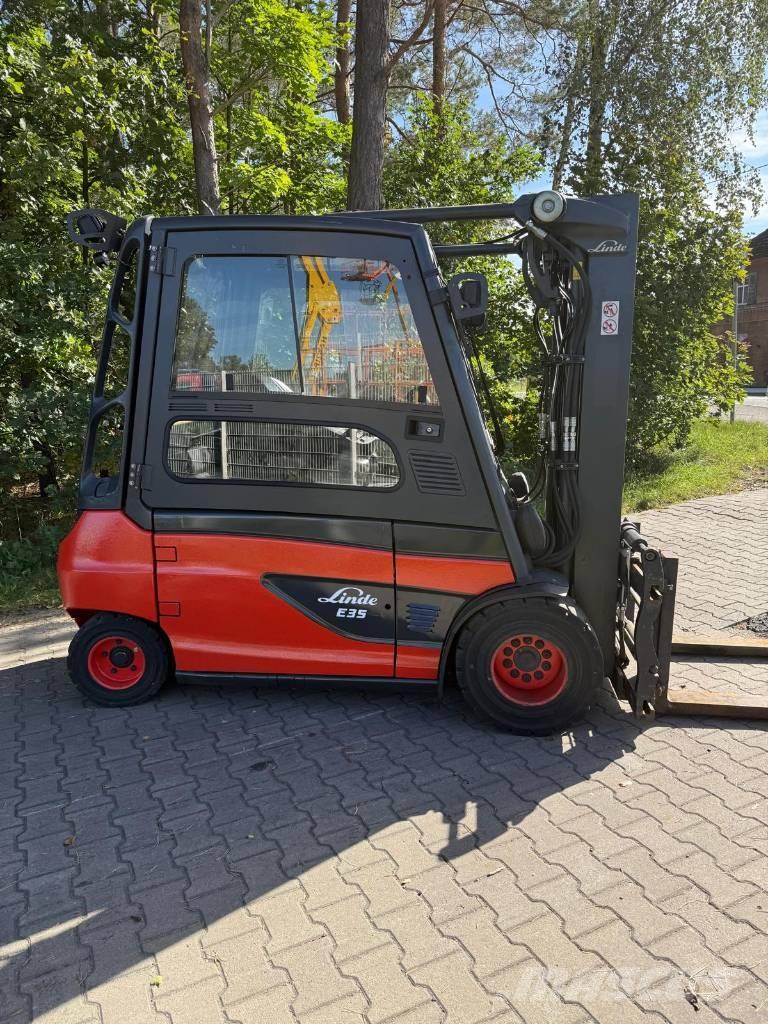 Linde E35L-01 バッテリーフォークリフト