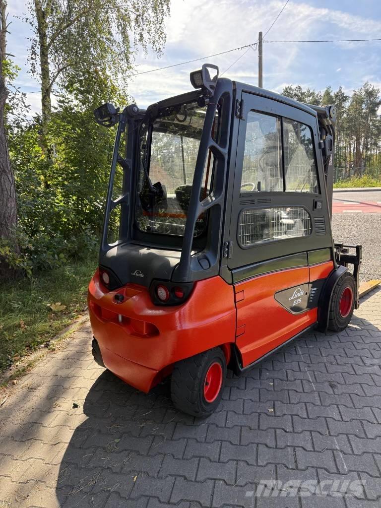 Linde E35L-01 バッテリーフォークリフト