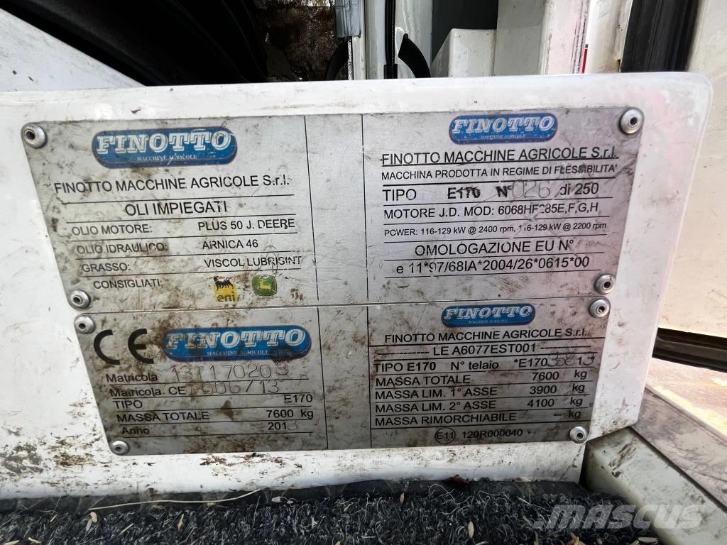  Finotto E170 ブームスプレイヤー
