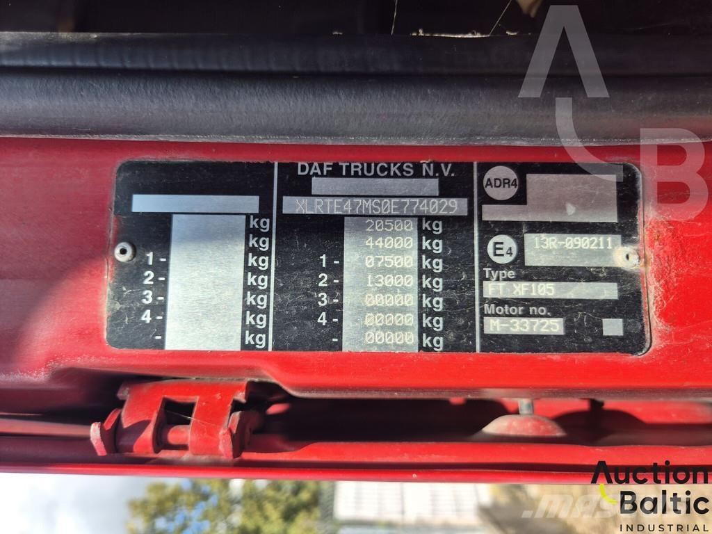 DAF FT XF105.460 中古トラクターヘッド | トレーラーヘッド