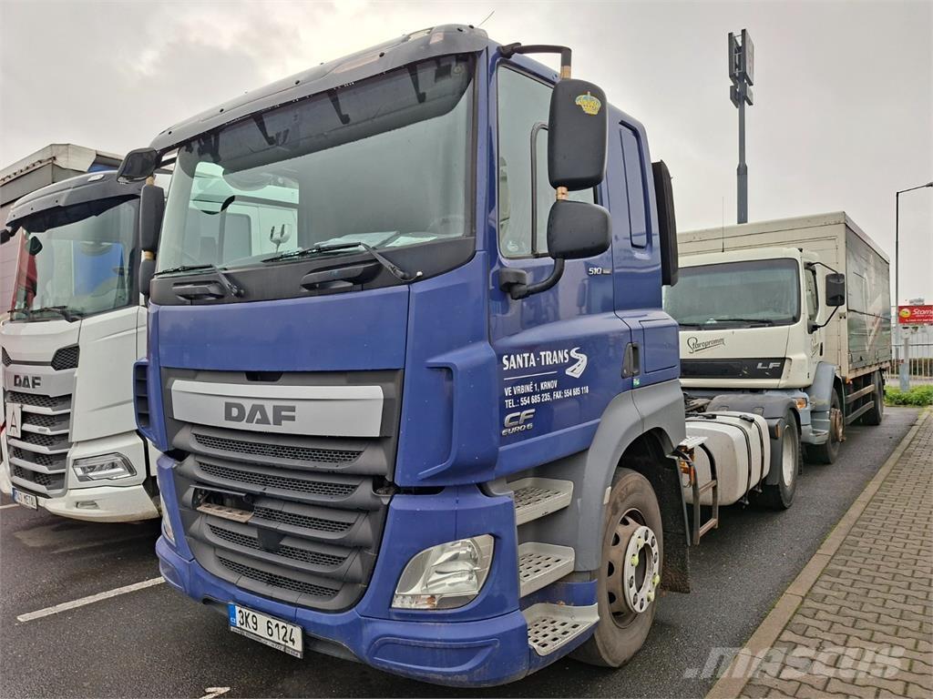 DAF CF 510 FT 中古トラクターヘッド | トレーラーヘッド