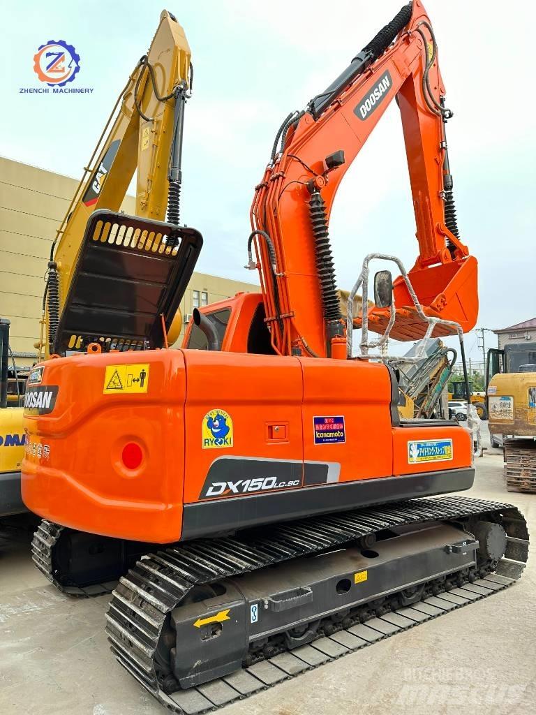 Doosan DX 150 中型油圧ショベル 7ｔ-12ｔ（ユンボ・パワーショベル・バックホー）