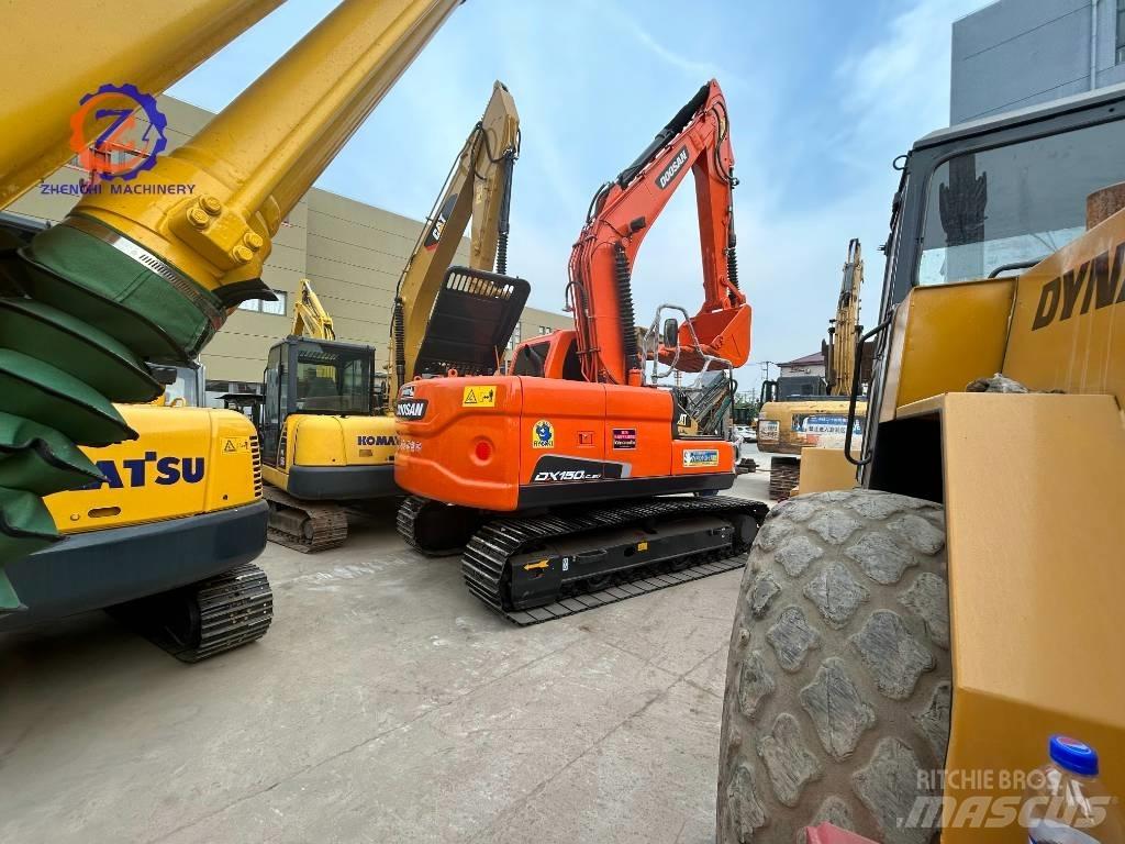 Doosan DX 150 中型油圧ショベル 7ｔ-12ｔ（ユンボ・パワーショベル・バックホー）