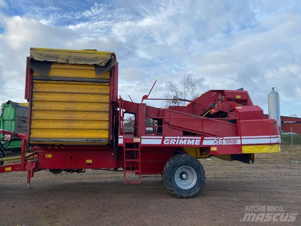Grimme SE 75-55 ジャガイモ収穫機・掘取機