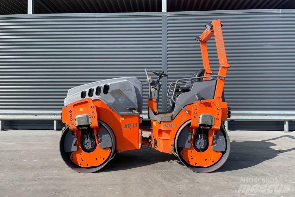 Hamm HD 14 VV タンデムローラ