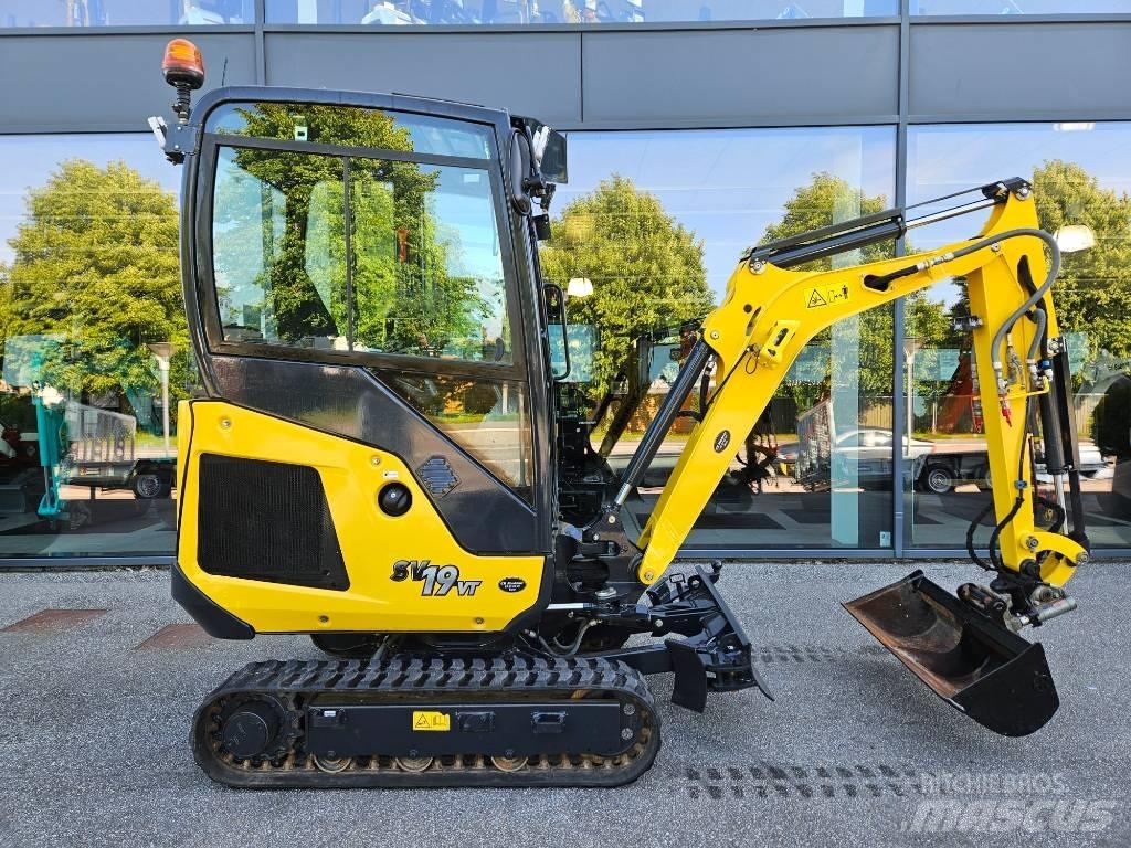 Yanmar SV 19 VT ミニ油圧ショベル 7t以下（ミニユンボ・ミニディガー）