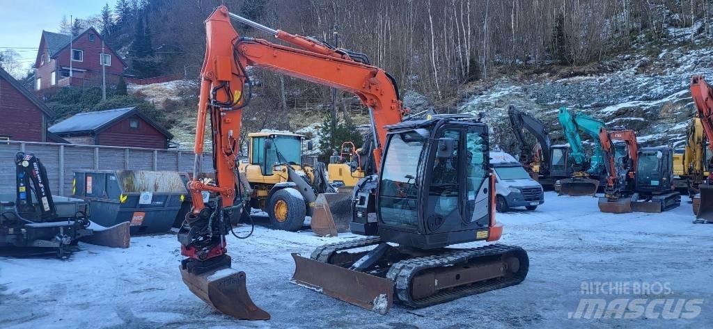 Hitachi ZX 85 US-5 中型油圧ショベル 7ｔ-12ｔ（ユンボ・パワーショベル・バックホー）