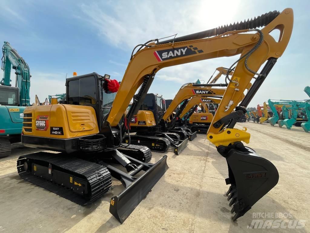 Sany SY 60 C Pro ミニ油圧ショベル 7t以下（ミニユンボ・ミニディガー）