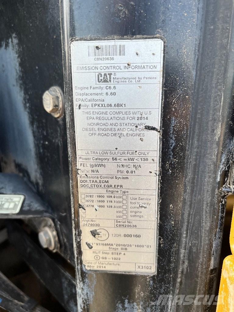 CAT 938 K ホイールローダー・タイヤショベル