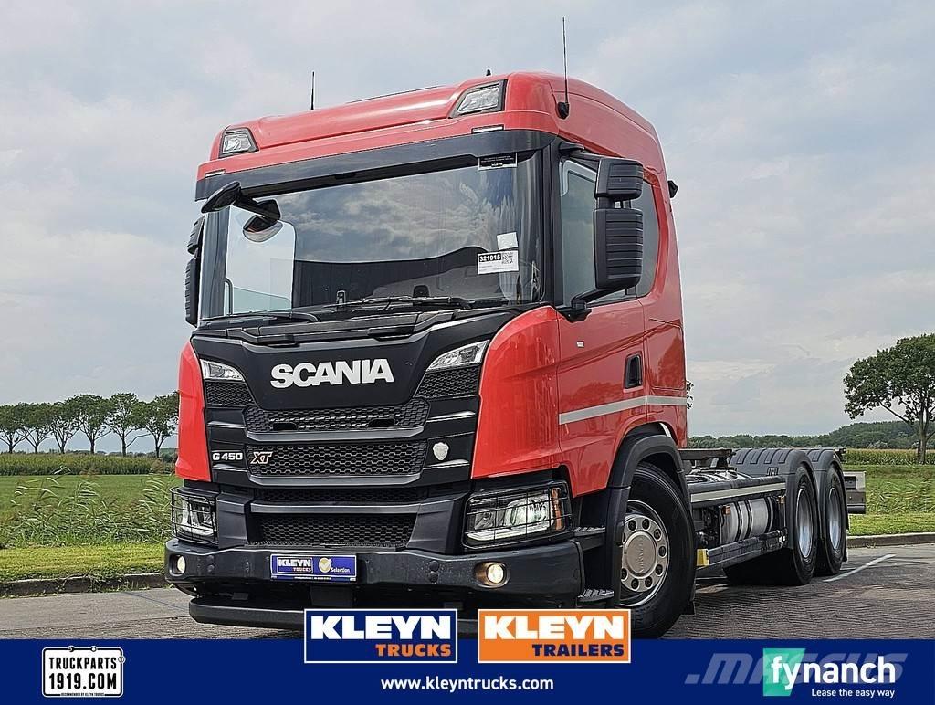 Scania G450 コンテナ、海コン車