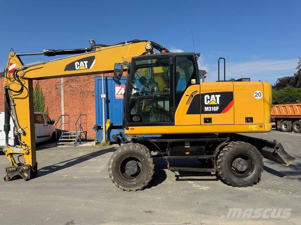 CAT M 316F ホイール式油圧ショベル（パワーショベル・ユンボ・バックホー）